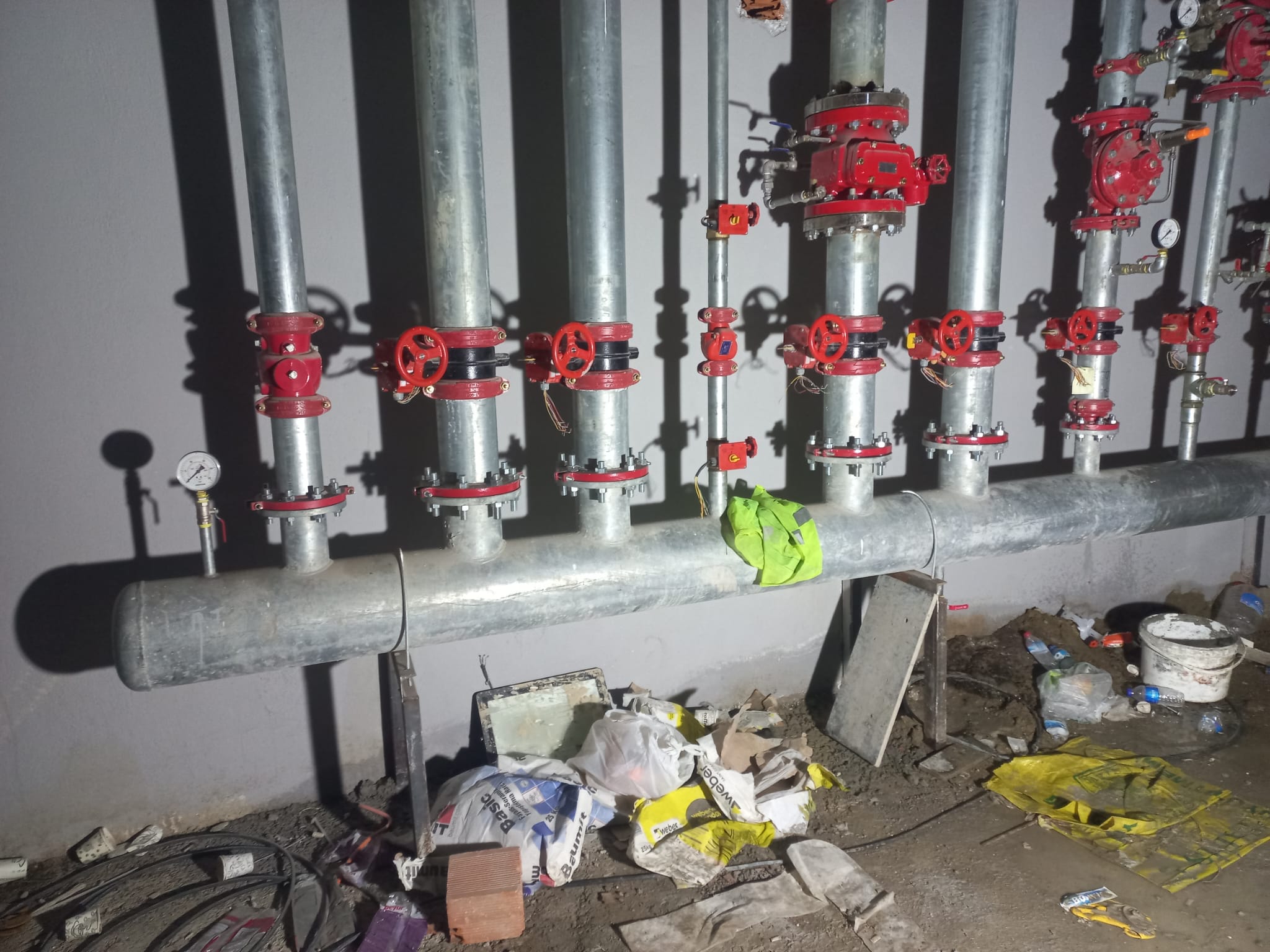 Yangın Tesisat İşleri-METRO İSTASYONU